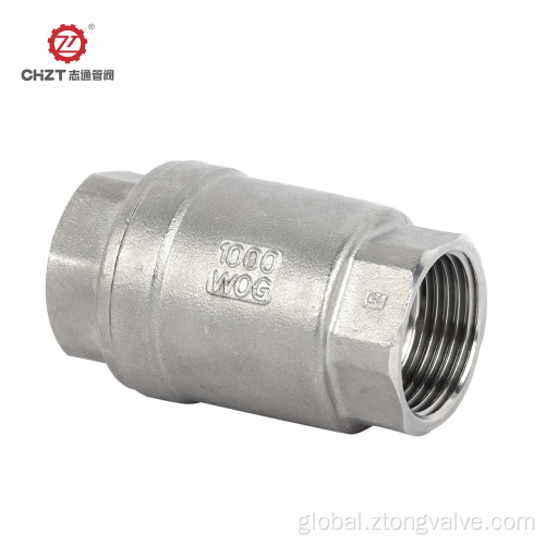 Dual Plates Wafer Check Valve Stainless steel vertical check valve Manufactory